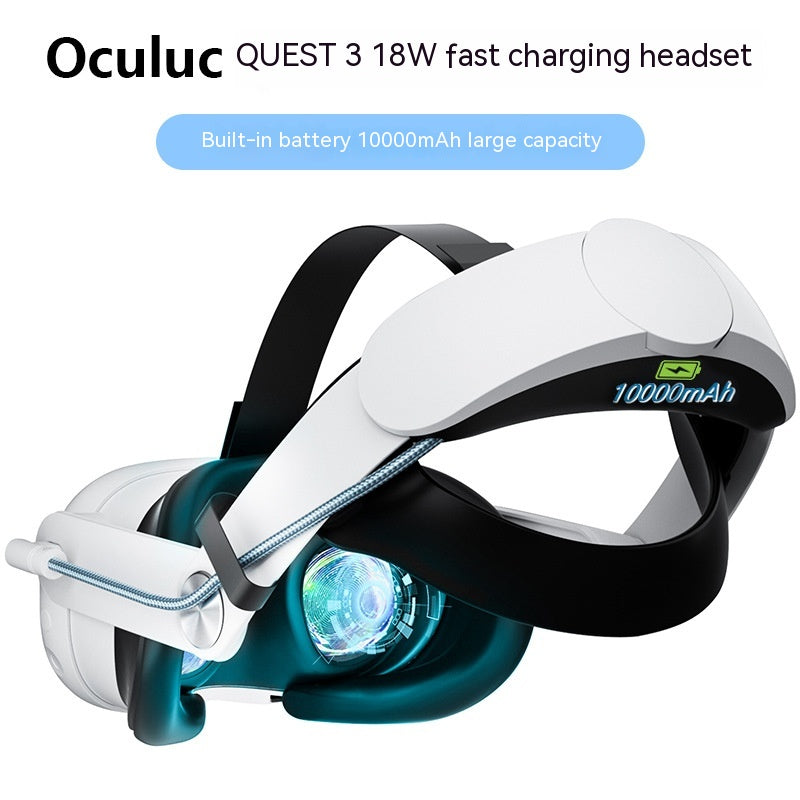Oculus Quest3 Head Wear 18W Fast Charge VR Glasses