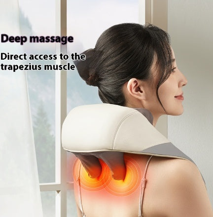 Free Hands Rubbing Clip Massage Shoulder