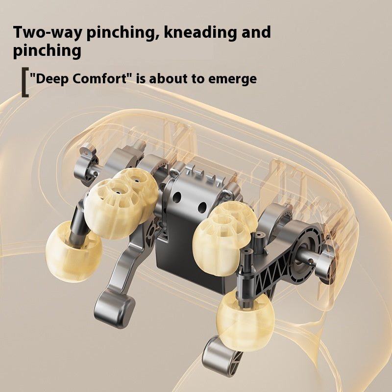 Free Hands Rubbing Clip Massage Shoulder