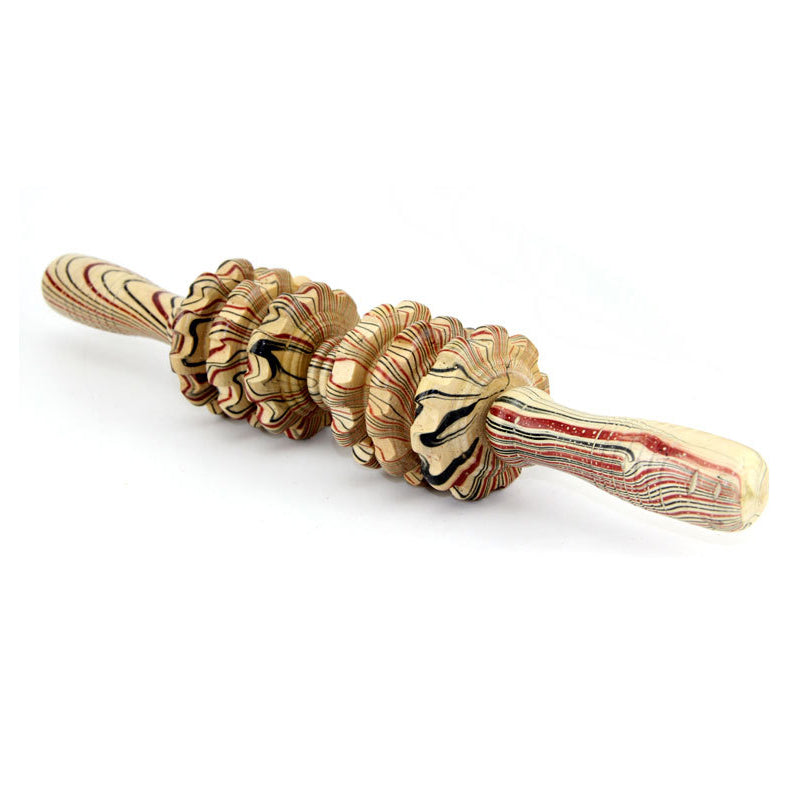 Wood-Massage-Stick Roller Trigger-Point-Recover